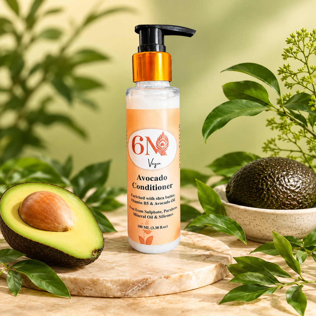 Product detail image for Avocado Conditioner Deep Care for Damaged Hair by 6M Veyra