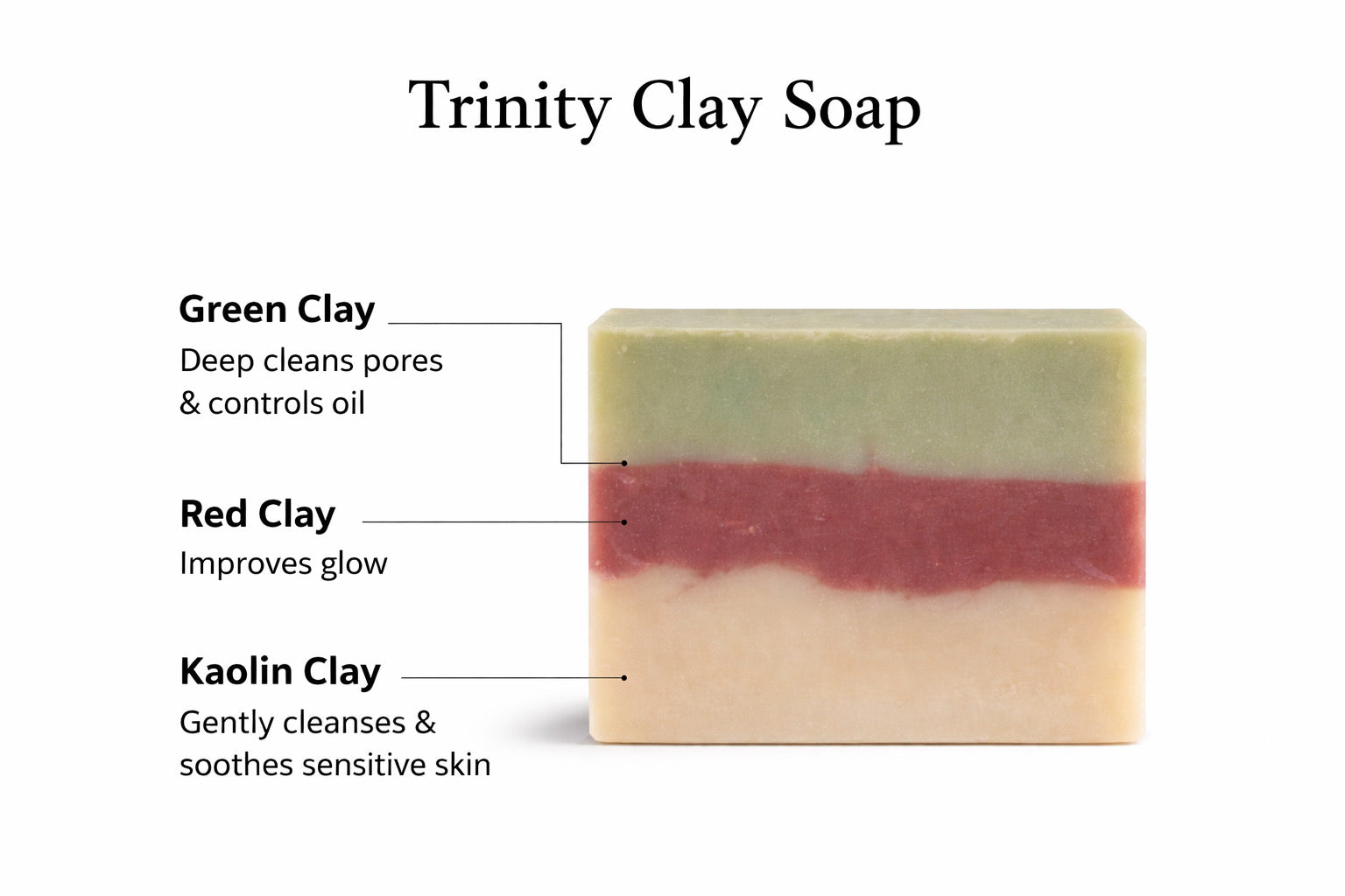 Trinity clay soap