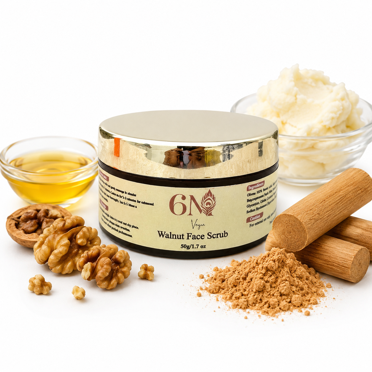 Walnut Face scrub