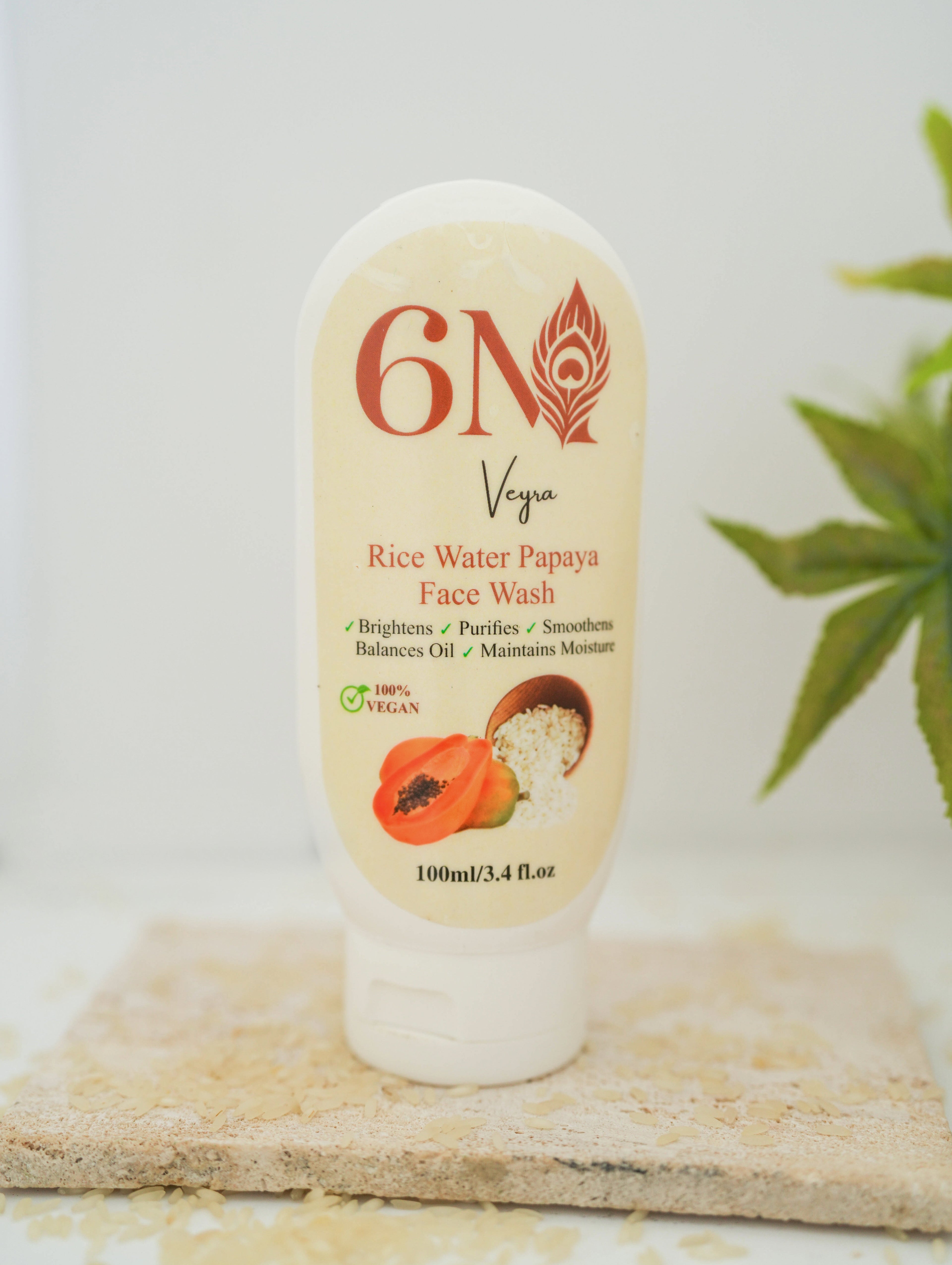 Rice water & Papaya Facewash