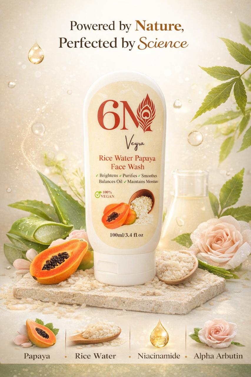 Rice water & Papaya Facewash