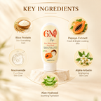 Product detail image for Rice Water & Papaya Face Wash - For Bright, Even-Looking Skin by 6M Veyra