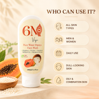 Product detail image for Rice Water & Papaya Face Wash - For Bright, Even-Looking Skin by 6M Veyra